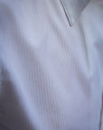 Ugentle One-piece Collar Shirt — White
