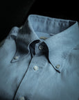 Ugentle Button Down Collar Shirt — Washed Denim
