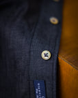Ugentle One-piece Collar Shirt — Denim