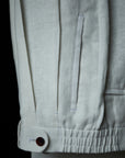 Ugentle Linen Trousers — Off White