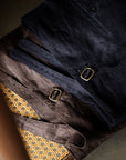 Ugentle Gurkha Linen Shorts — Brown