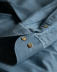 Ugentle One-piece Collar Shirt — Washed Denim