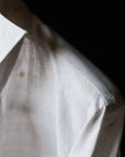 Ugentle Spread Collar Linen Shirt — Neutral