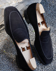 Corduroy Loafers Black