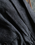 Ugentle Linen Trousers — Denim
