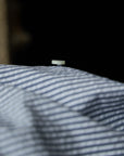 Ugentle One-piece Collar Shirt — Blue Pencil Stripe Seersucker