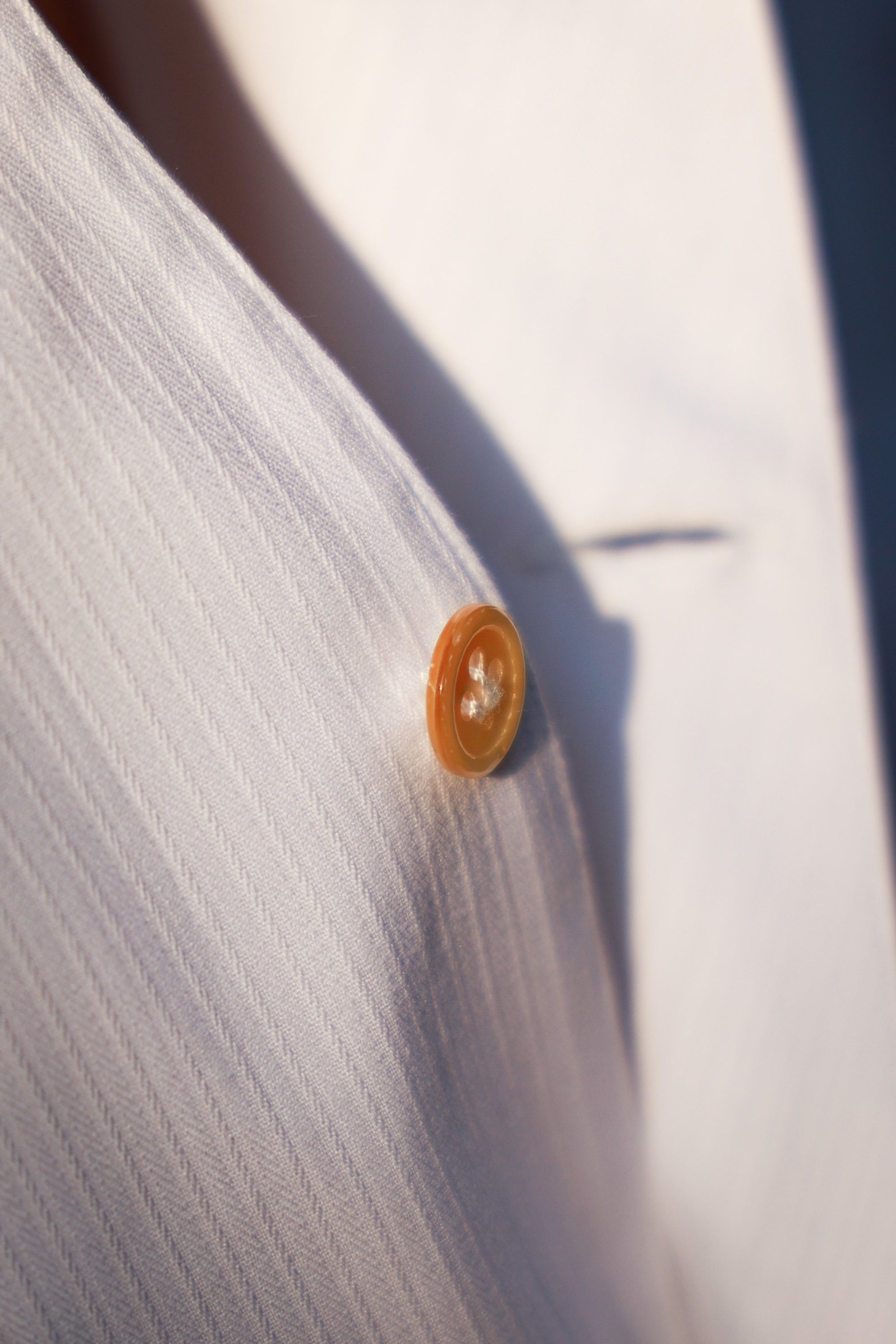 Ugentle One-piece Collar Shirt — White