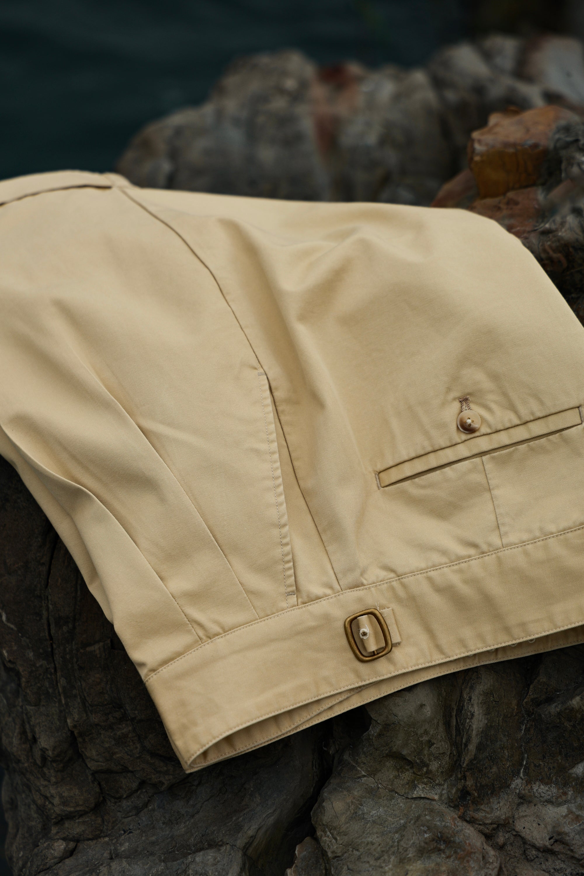 Ugentle Gurkha Shorts — Khaki