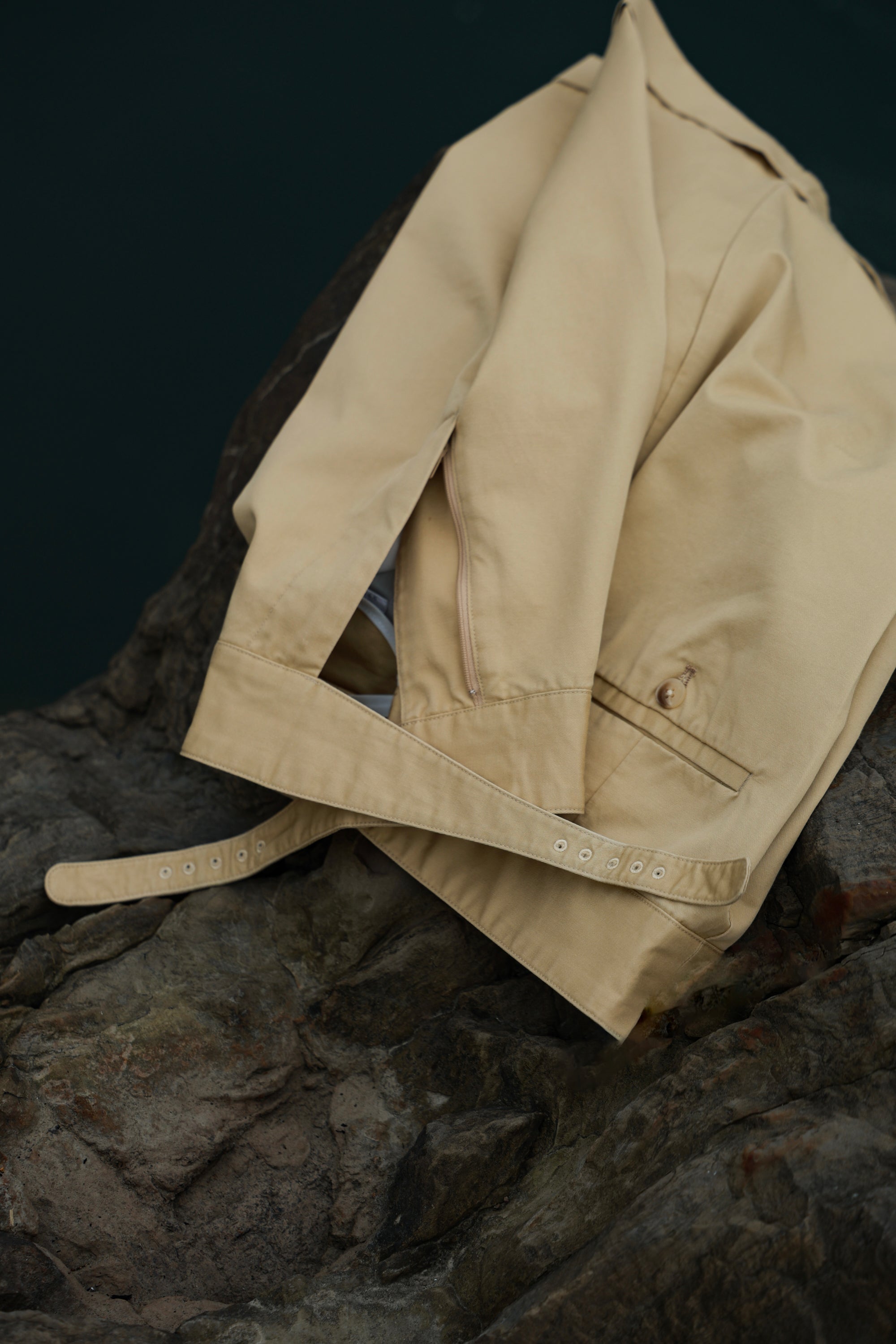 Ugentle Gurkha Shorts — Khaki