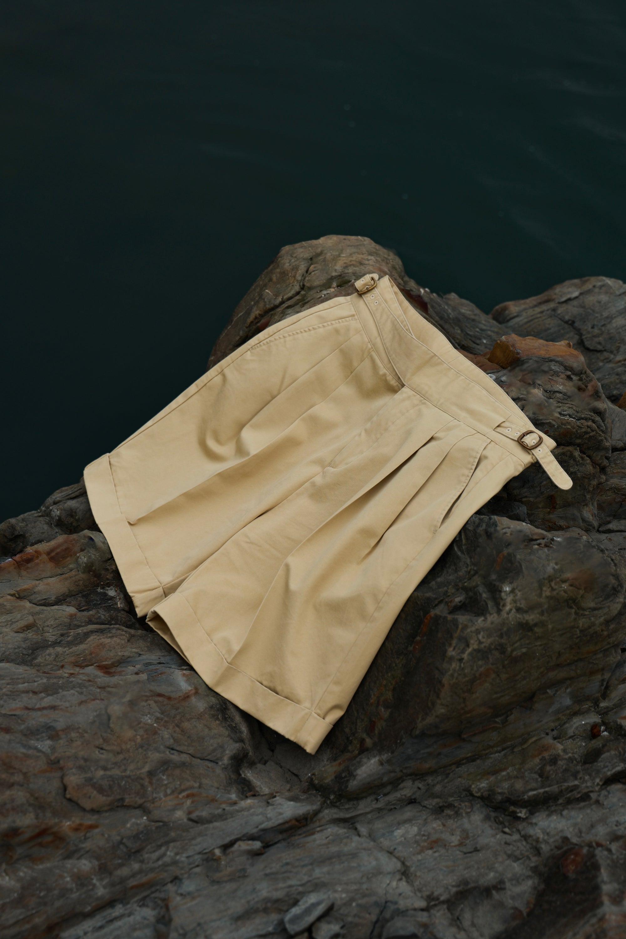Ugentle Gurkha Shorts — Khaki