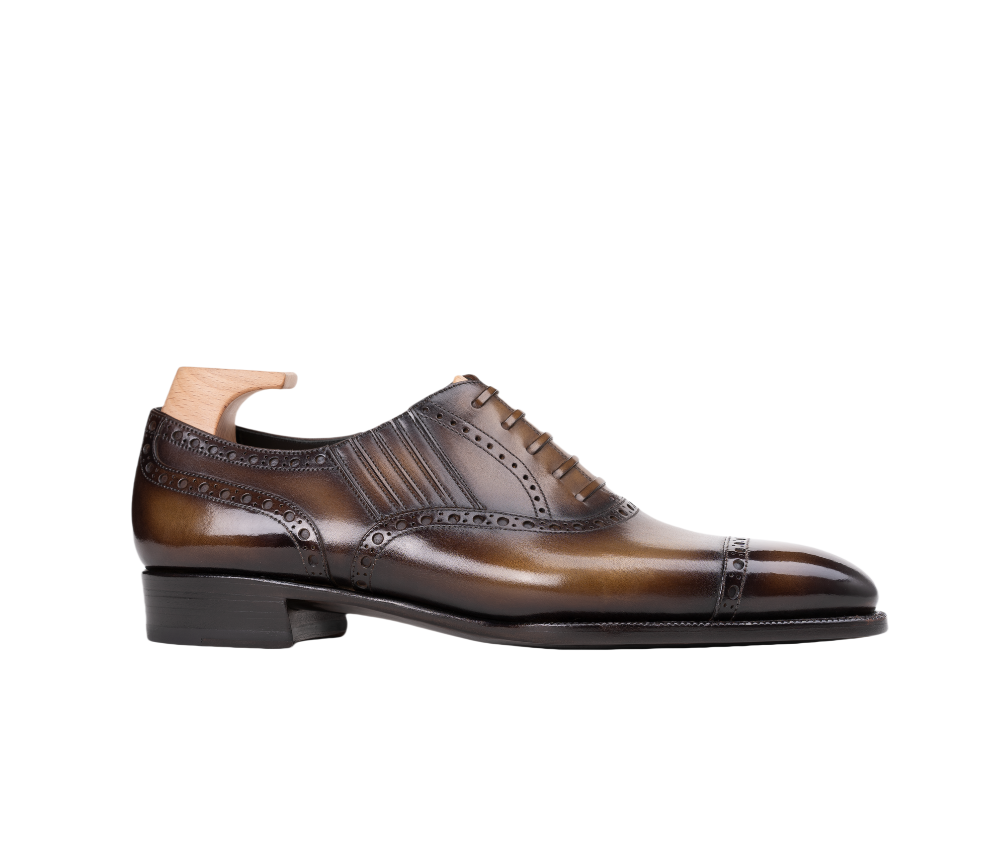 new year dress shoes New Men's Black Tuxedo Cap Toe Lace Up Oxford Dress Shoes Shiny Patent By AZAR