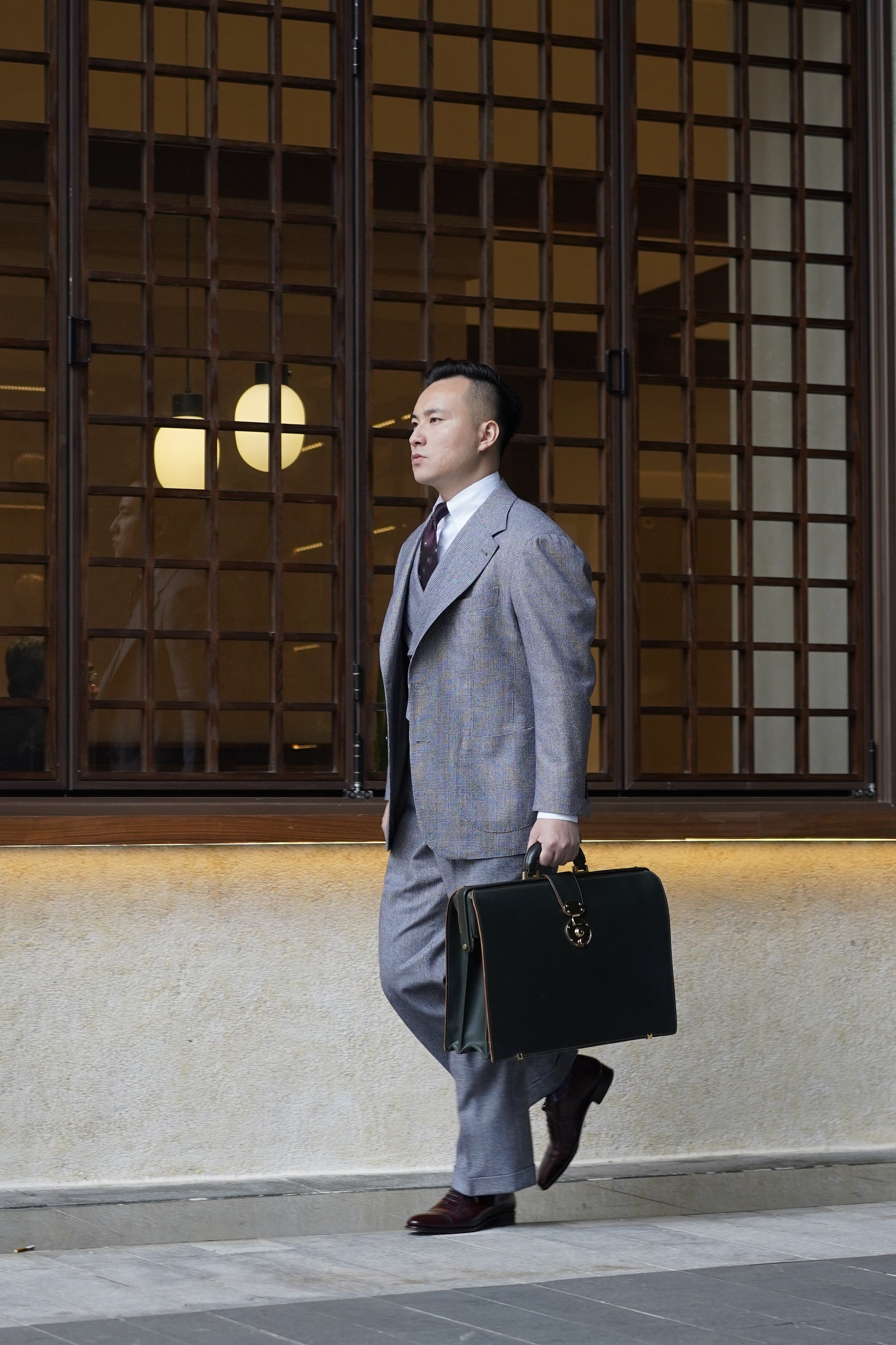 Top Frame Briefcase