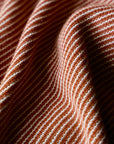 Ugentle Open Collar Cotton Knitted Polo Terracotta