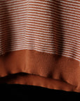 Ugentle Open Collar Cotton Knitted Polo Terracotta