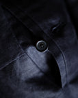 Ugentle Gurkha Linen Shorts — Navy
