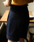 Ugentle Gurkha Shorts — Navy