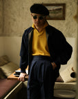 Ugentle Gurkha Shorts — Navy