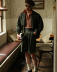 Ugentle Gurkha Shorts — Jungle green
