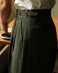Ugentle Gurkha Shorts — Jungle green