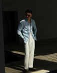 Ugentle Linen Trousers — Off White