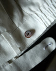 Ugentle Linen Trousers — Off White