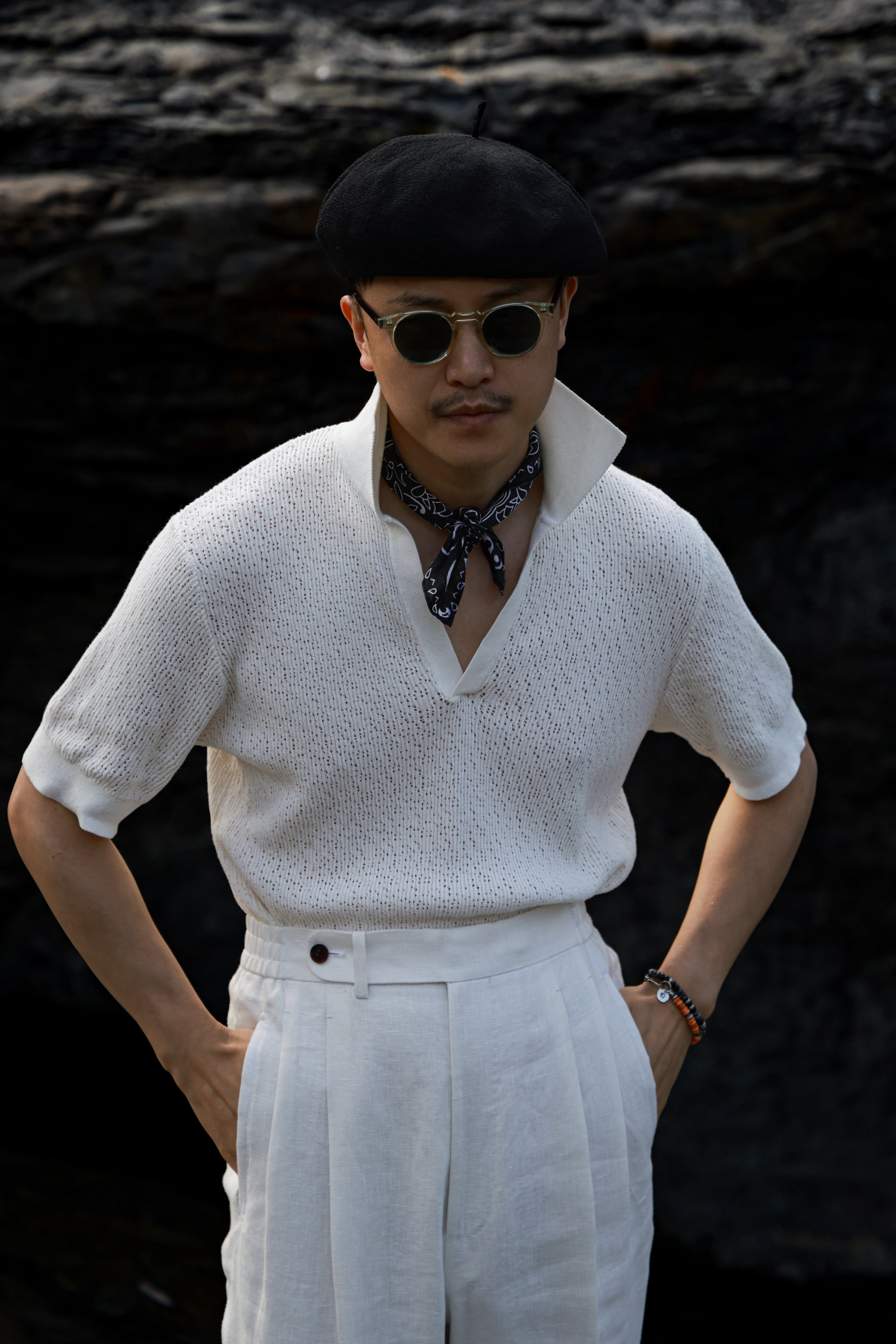 下*幸様  KNITTED CROCHET POLOオフホワイト IMG_1186.jpg?v=1753100946&