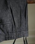 Ugentle Linen Shorts — Denim