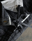 Ugentle Linen Shorts — Denim