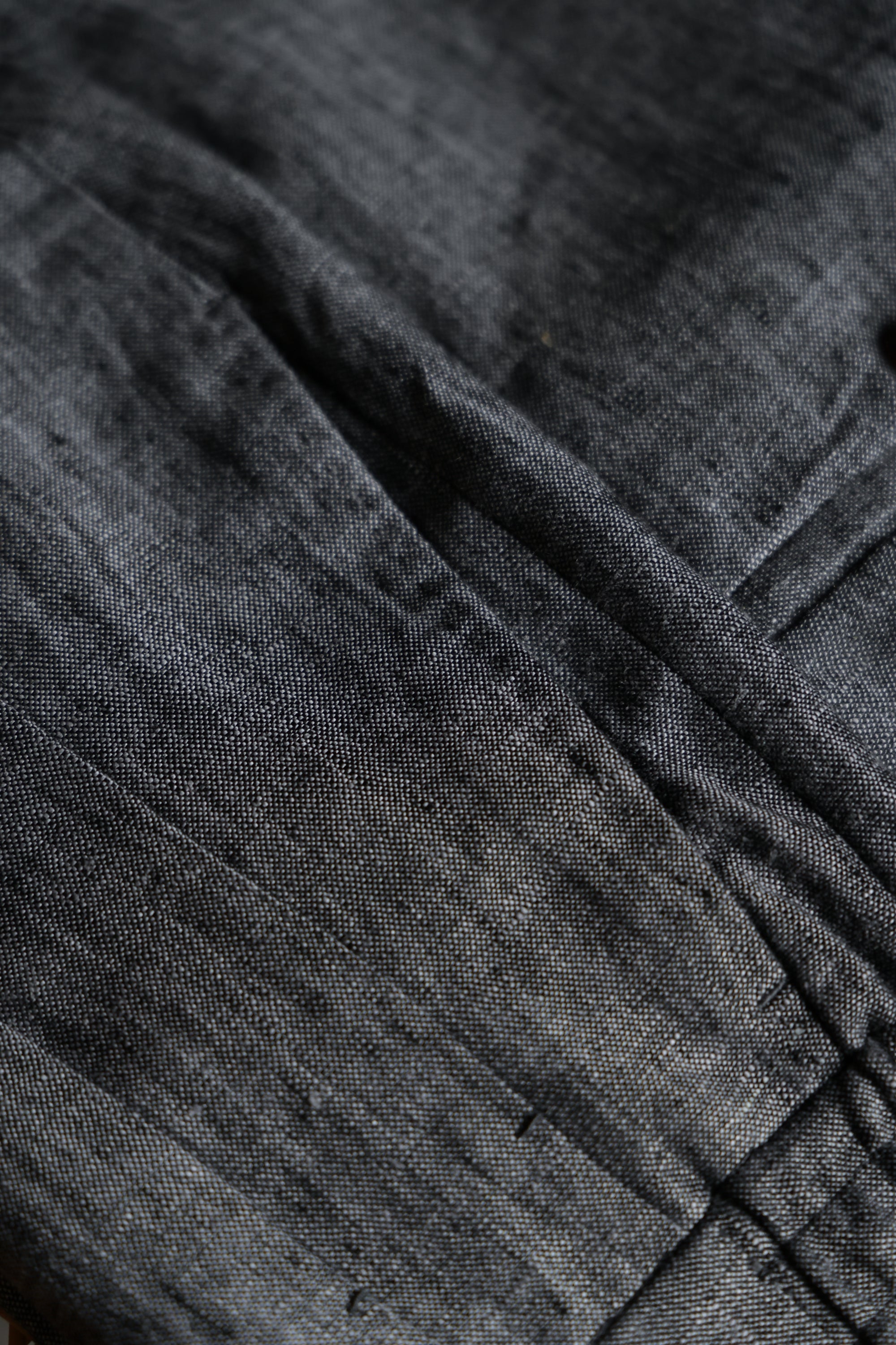 Ugentle Linen Shorts — Denim