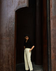Ugentle Linen Trousers — Ivory