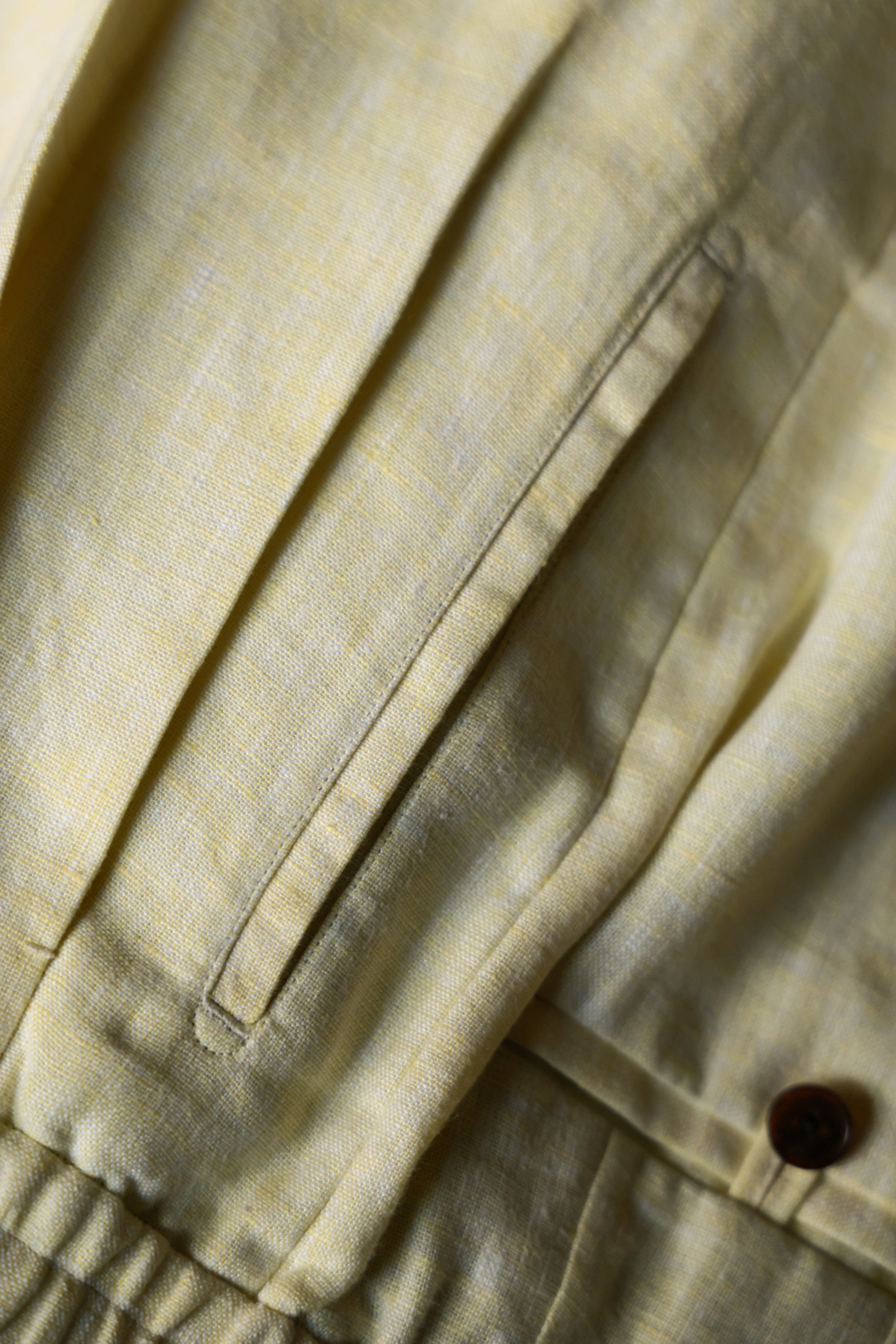 Ugentle Linen Trousers — Ivory