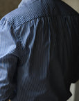 Ugentle Button Down Collar Shirt — Blue Pencil Stripe