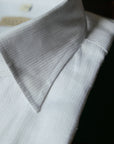 Ugentle One-piece Collar Linen Shirt — Neutral