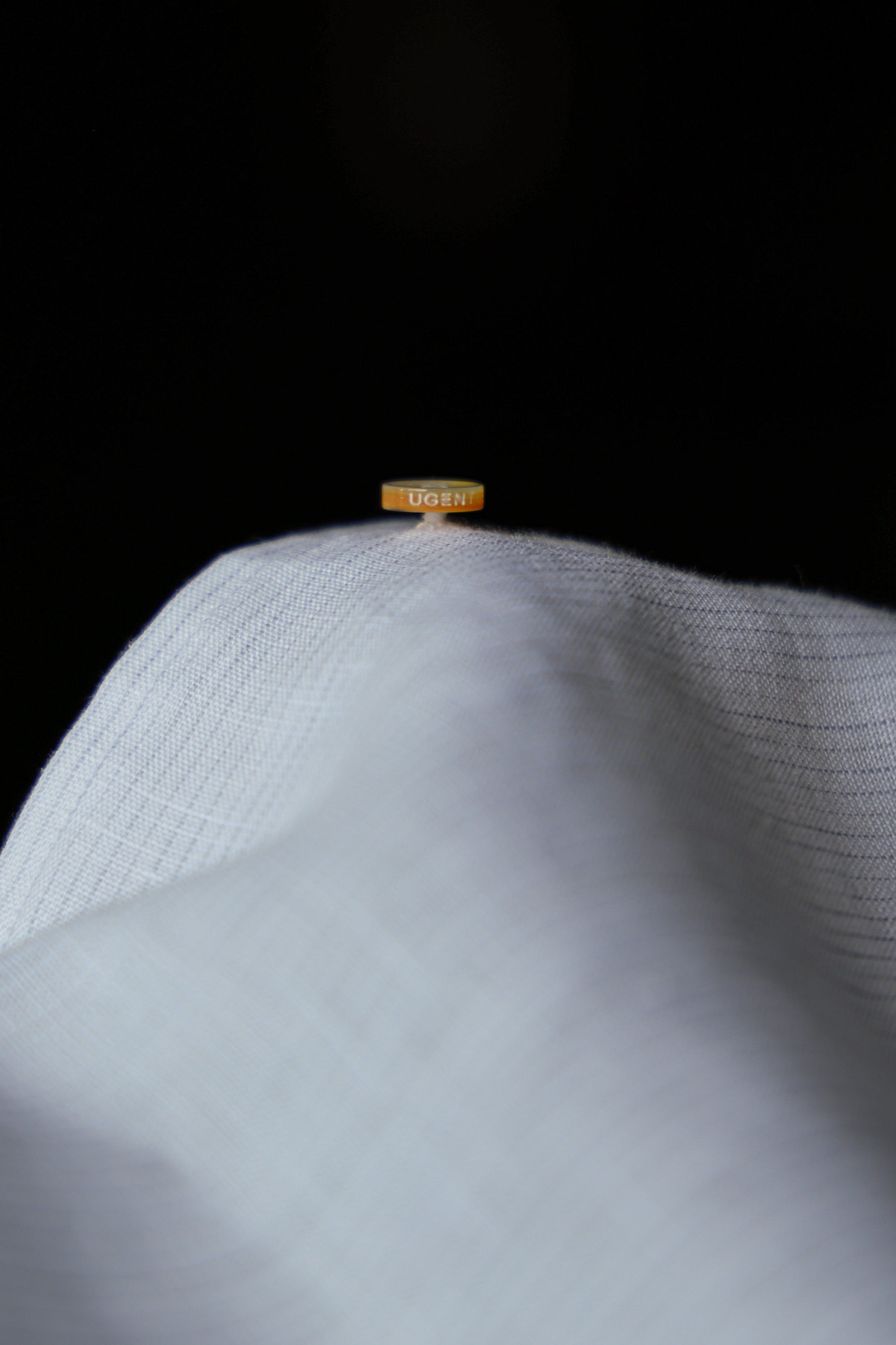Ugentle One-piece Collar Linen Shirt — Neutral