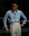 Ugentle Button Down Collar Shirt — Washed Denim