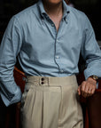 Ugentle Button Down Collar Shirt — Washed Denim