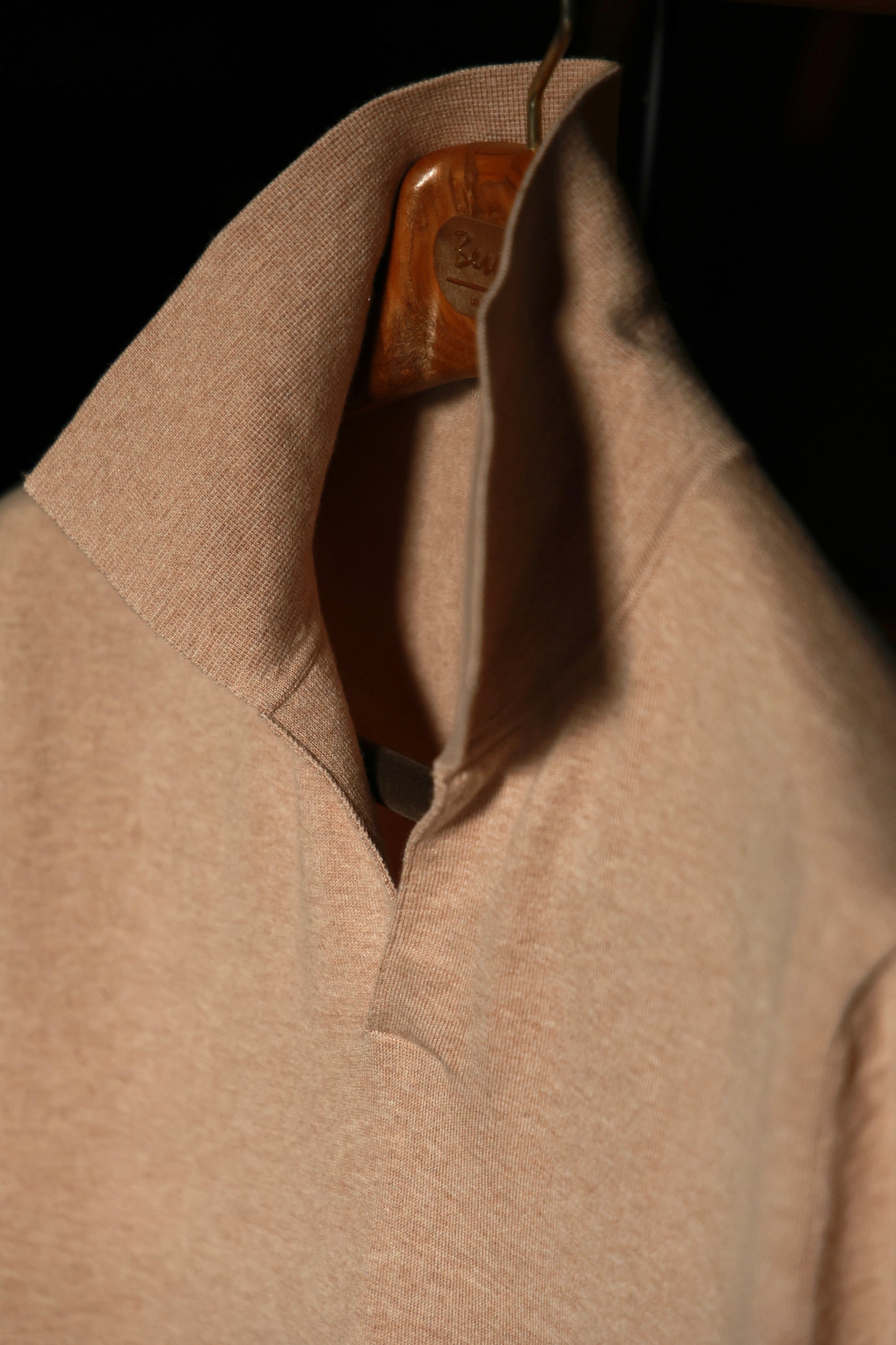 Ugentle Cotton/Cashmere Classic Polo Beige