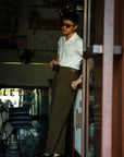 Ugentle Cotton/Cashmere Classic Polo Off White