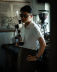 Ugentle Cotton/Cashmere Classic Polo Off White