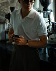 Ugentle Cotton/Cashmere Classic Polo Off White