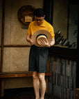 Ugentle Cotton/Cashmere Classic Polo Amber Gold