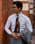 Ugentle Spread Collar Shirt — White