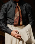 Ugentle Long Point Collar Shirt — Denim