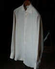 Ugentle Spread Collar Linen Shirt — Bagie