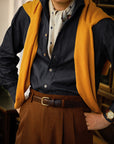 Ugentle One-piece Collar Shirt — Denim