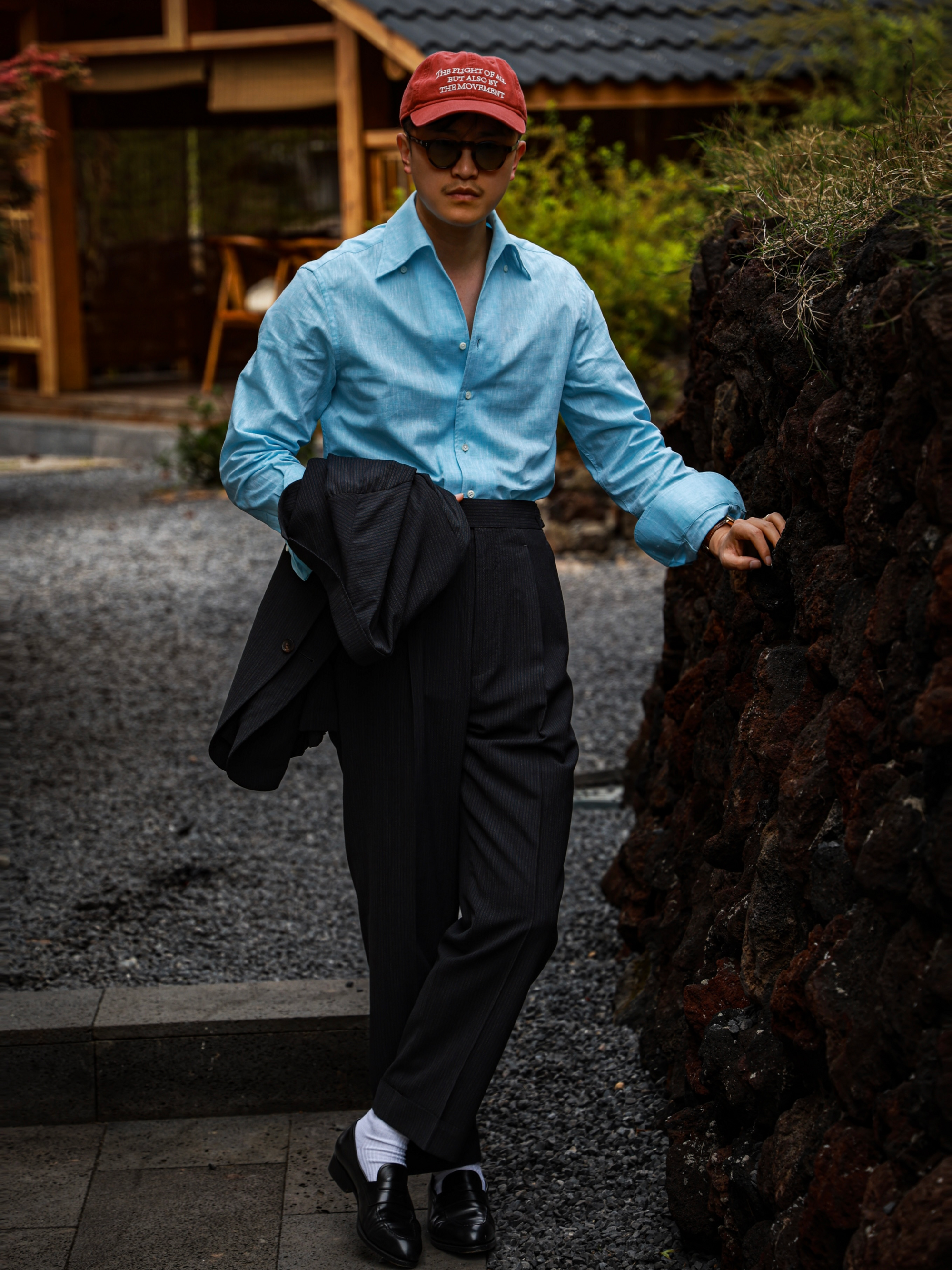 one piece collar dress shirt Bond One-Piece Collar Shirt White / M
