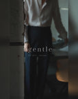 Ugentle Spread Collar Linen Shirt — Bagie