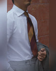 Ugentle Spread Collar Shirt — White